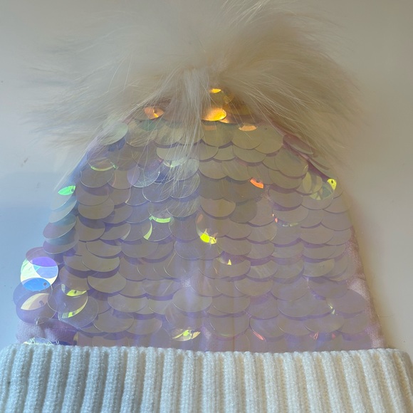 Bari Lynn Sequin Beanie Hat Women’s One Size Fit Most